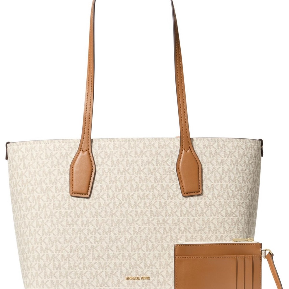 Michael Kors Charlie Tote W Zip case NWT - Picture 2 of 10